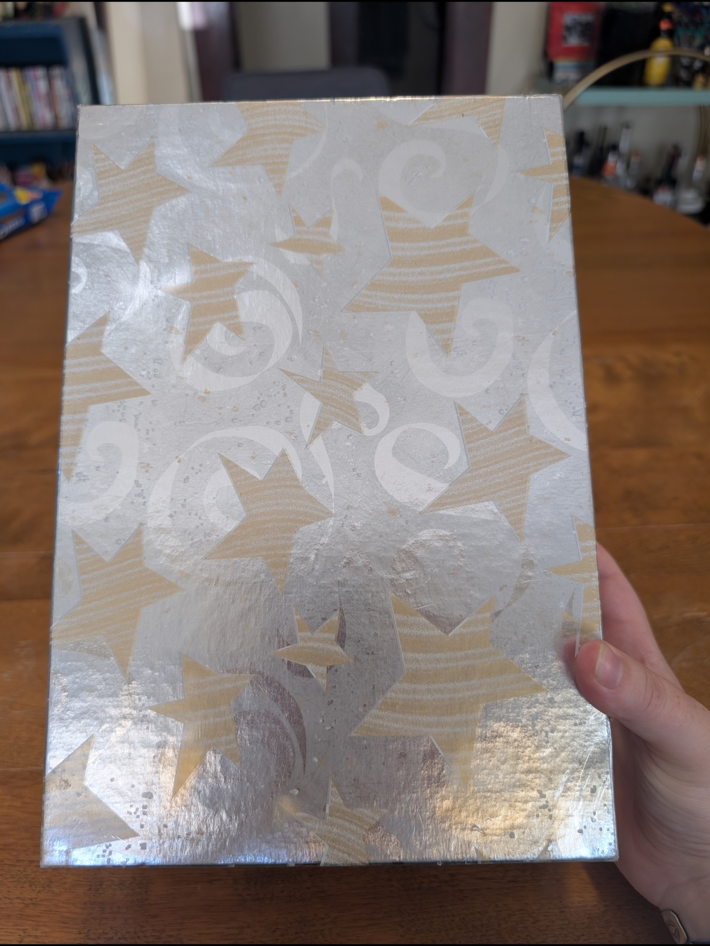 Celestial Y2K Pioneer Photo Albums Storage Box 1000 Photos & 10 VHS, Silver/Gold - Picture 2 of 3